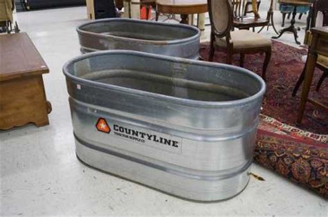 Decorative Storage Bins. . Tractor supply metal tub